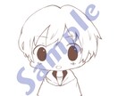 SNSなどで使えるデフォルメイラストを作成します ふんわりしたイラストで自分用にもプレゼントにも！ イメージ2