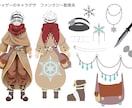VTuber小説ゲーム等のキャラデザ立ち絵描きます 色気あるかっこいい、美しい、かわいい男子メイン！ イメージ7