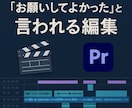 幅広い動画編集のご依頼に対応します また頼みたくなる仕上がりをお届けします！ イメージ1