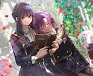 ゲームスチル風イラスト描きます 配信サムネ、ASMRなどにもお使いいただけます イメージ9
