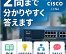 CCNAの「なぜ？」を2問まで分かりやすく答えます 参考書で分かりにくい所を実務経験20年以上の視点で解説 イメージ1