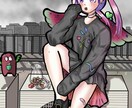 アイコンやヘッダーイラスト描いてデザインします アイコンとヘッダーサムネ用でも大丈夫です イメージ3