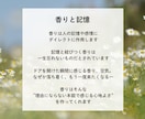 アロマ空間の香りを調香作成します 店舗・イベントなど空間の目的や雰囲気に合わせて調香します イメージ4