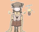 ゆるいイラストを制作します 商用利用〇 どのようなポーズにも対応しています！ イメージ4