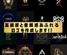 最短1日納期！低価格で高級感あるロゴを作成します クールでスタイリッシュな高級感のある雰囲気ロゴを提供します。 イメージ2