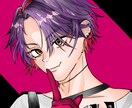 色彩豊かなパキッとしたアイコンイラストを提供します かっこいい男性を描くことを得意としております。 イメージ2