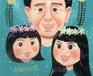 化粧品で似顔絵描きます 化粧品で似顔絵をお描きします。チラシ、DMデザイン承ります！ イメージ7