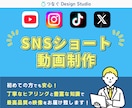 修正無制限！SNSショート、広告動画を制作します バズるSNS動画を出したい方へ！ イメージ1
