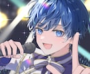 Vtuber立ち絵・MVイラスト描きます 歌ってみたMV・一枚絵・立ち絵等／IRIAM配信者・V様にも イメージ1
