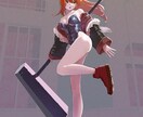 アニメ調のイラスト描きます 商用利用可能のイラストも制作いたします イメージ2
