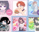 4月【SNSアイコン用イラスト】描きます ご希望のイラストをオーダーメイド イメージ2