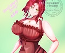 用途に合わせてオリジナルキャラクター描きます 艶々でキラキラなお目々のキャラ絵はいかがですか？ イメージ2