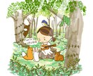 可愛くてポップなイラストを描きます 人物や動物など、可愛らしいイラストをお手軽に♪ イメージ6