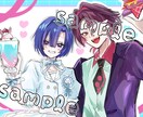 夢絵/単体絵/コテ同お描きします ネイルやアクセサリー、衣装の装飾までこだわります。 イメージ3