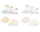 ゆるくておしゃれな親しみやすい商用イラスト作ります テイストはさまざま対応◎ポートフォリオご参照◎ イメージ6