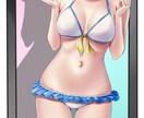 少しクセのあるかわいい女の子を描きます あなただけの理想のかわいいガール！！ イメージ2