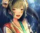 キラキラ アイコンイラスト(値下げ中) 描きます かわいい オリジナルキャラクター アイコンイラスト描きます！ イメージ2