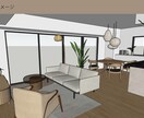 店舗のレイアウト<平面・簡易パース>をご提案します 北欧在住・設計歴13年インテリアデザインのプロが作成 イメージ3