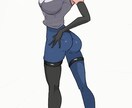 頭身高めのイラストが描けます キャラ指定、2次創作は不可です。 イメージ1
