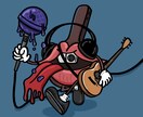 ポップで目をひくオリジナルジャケ写描きます 世界観を伝える一枚絵。配信やCD販売にすぐ使える完成度 イメージ5