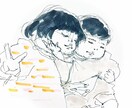 おしゃれな配色のアイコン描きます デザイナーがオシャレな色をテーマに似顔絵アイコン作成します イメージ4