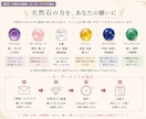 あなただけのお守り天然石ブレスレットを制作します 願いに寄り添い、心を込めて仕立てる世界に一つのブレスレット イメージ3