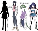 アイコン、立ち絵などで【オリキャラ】描きます オリキャラアイコン描きます。TRPGなどで使用可能です！ イメージ7
