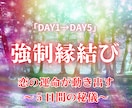 強制縁結び/【5日間の秘儀】恋の運命が動き出します 離れていても想いは届く。本気の願いだけ視てください。恋愛成就 イメージ1