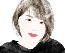 オシャレで上品な、手描き感のある似顔絵を描きます 優しい水彩タッチで魅力をアップ★個性あるアイコンが欲しい方へ イメージ10