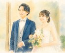お写真をふんわり優しい水彩画風にします 大切な思い出を優しいアートに♪ イメージ2
