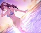 ご希望に合わせたイラストを制作いたします 一枚絵/動画/SNSサムネイル/ゲームスチルなどに イメージ5