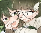 顔が印象的なデフォルメの効いたかわいい絵を描きます スピード対応、商用利用可能でとにかくかわいいイラスト！ イメージ3