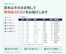 CSVの表記ゆれや重複を整理します 原本を残し、修正内容と要確認の行が分かる形で納品 イメージ2