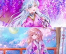 MVイラスト・サムネイルお描きします 差分・レイヤー分け・PSD納品、商用利用ok イメージ3