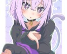 アニメ塗りイラスト・キャラデザ等承ります SNS、配信、グッズ等の用途でご使用可能です イメージ1