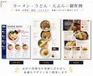 飲食店向け英語メニュー外国人対応メニュー作成します 英語化＋食材表示＋注文しやすいデザインに対応 イメージ8