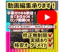 動画編集をオーダーメイドで承ります オーダーメイドであればできるだけ詳細にご希望をお願いします。 イメージ1