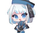 期間限定価格/SDイラスト作成します 可愛くてポップなイラスト作成します！ イメージ3