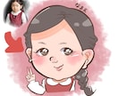 まずはおためし！似顔絵アイコンお描きします シンプルカラーの似顔絵アイコンいかがでしょうか？ イメージ2