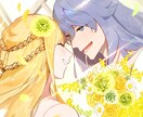 商業利用◎理想の一枚絵や立ち絵を制作します グッズやサムネ等ご要望に沿った一枚絵、立ち絵を制作します！ イメージ10