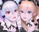 サムネやアイコンで使える可愛いイラスト制作します いつでも対応可！現在初回限定バストアップ値下げ中！ イメージ5