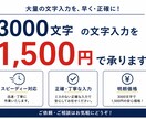 文字起こしをさせてもらいます 早く文字が欲しいと困っている方の手助けをします！ イメージ1
