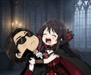 オリジナルキャラに、命を吹き込む魔法をかけます 写真からデフォルメキャラを作成、コミカルアニメーション制作 イメージ2