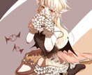お手頃価格で簡単な立ち絵を描きます あなたのキャラクターを、簡単な背景で立ち絵にします！ イメージ4