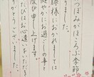 美文字講座2回パック★あなたの文字を添削指導します お手本付き！ビデオチャットで一緒に美文字を目指しましょう！ イメージ2