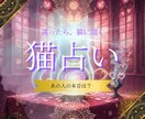 あの人の本音を猫がそっと占います 恋愛・片想い・元恋人・憧れの人の気持ち イメージ1