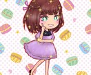 キュートなSNSアイコンイラスト描きます ご希望のオリジナルキャラや似顔絵描きます！ イメージ1