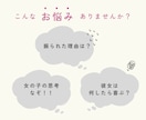 20代女性がモテる人モテない人の特徴を教えます 【20代女】オンナの本音教えます＊失恋・恋愛・婚活 イメージ2