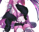 Vtuber・創作キャラ向けイラスト承ります 一目で残る個性を描く、強烈なビジュアル設計 イメージ2