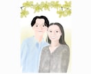 誕生日、結婚、還暦祝い用の似顔絵を描きます 〜日頃の想いを似顔絵という"カタチ"にして贈りませんか？〜 イメージ2